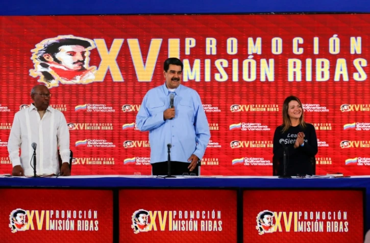 Le président vénézuélien Nicolas Maduro le 10 mai 2019 à Caracas