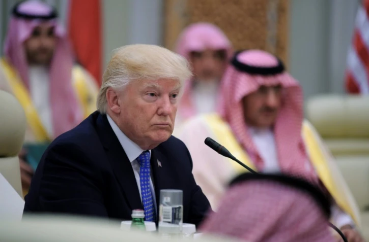 Le président américain Donald Trump, le 21 mai 2017 à Ryad