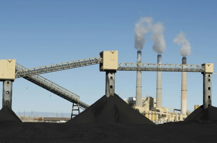 Une centrale thermique Ă charbon dans l'Utah aux Etats-Unis le 9 octobre 2017