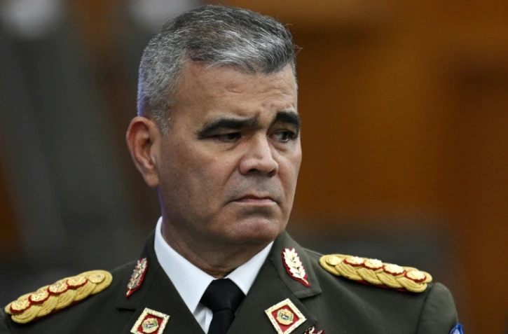 Le ministre vénézuélien de la Défense, le général Vladimir Padrino, au palais présidentiel de Miraflores à Caracas, le 31 juillet 2024