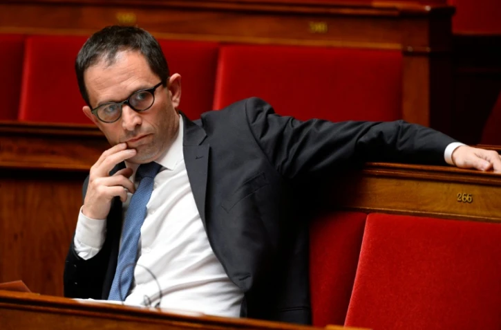 Le député socialiste Benoit Hamon à l'Assemblée nationale le 4 mai 2016