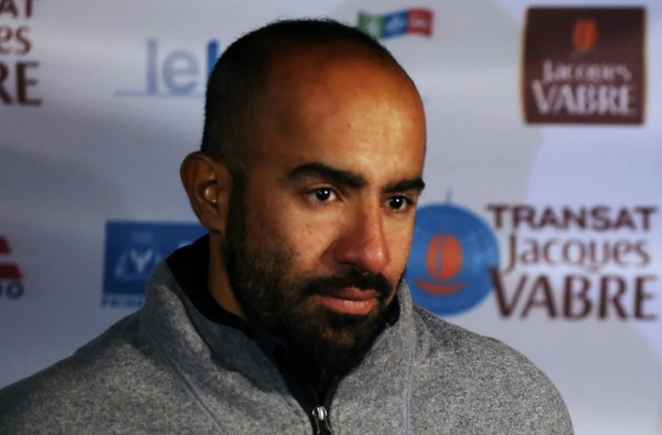 Fahad Al Hasni, le co-skipper d'Oman Sail, le 28 octobre 2017 au Havre