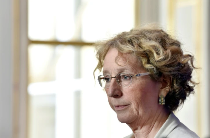 La ministre du Travail Muriel Pénicaud, le 6 juin 2017 à l'hôtel Matignon à Paris