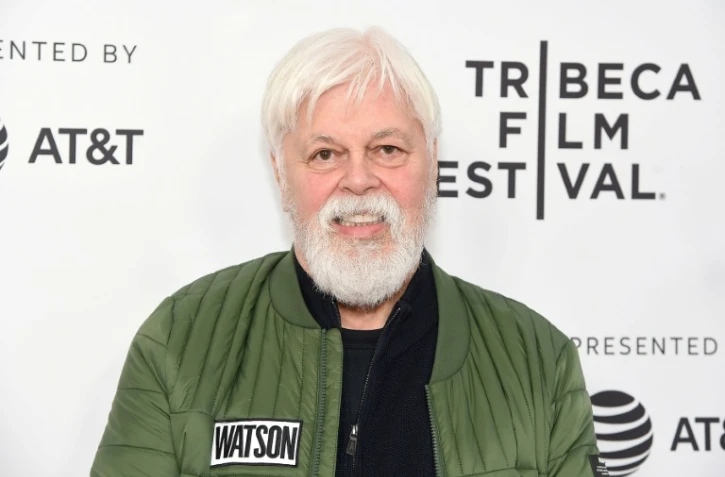 L'écologiste Paul Watson, fondateur de Sea Shepherd, assiste à la projection de "Watson" lors du festival du film de Tribeca 2019 au SVA Theater, à New York, le 25 avril 2019 
  