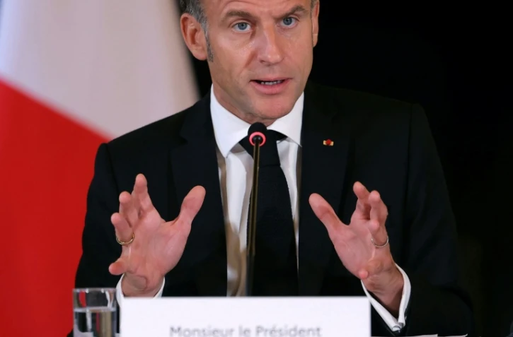 Emmanuel Macron à Paris le 9 octobre