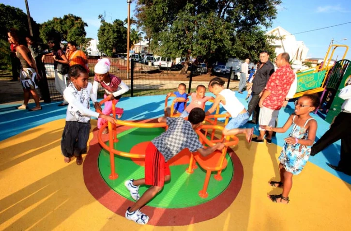 Square Capagory (Photo : mairie de Saint-Denis)