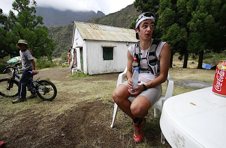 Grand raid - Vendredi 22 octobre 2010 - Killian Jornet à Marla dans le cirque de Mafate