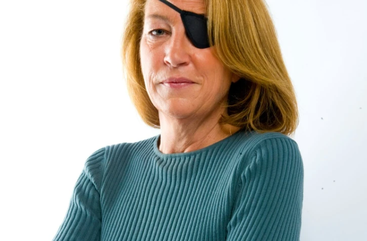 Portrait d'archives de Marie Colvin (non daté), fourni le 22 février 2012 par le Sunday Times