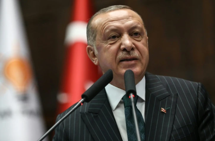 Le président turc Recep Tayyip Erdogan le 25 juin 2019 à Ankara en Turquie