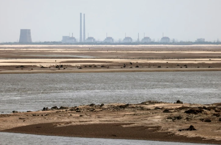 La centrale nucléaire de Zaporijjia, le 7 juillet 2023 en Ukraine