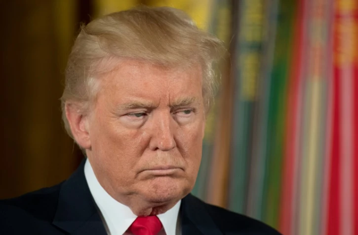 Le président américain Donald Trump à Washington, le 31 juillet 2017