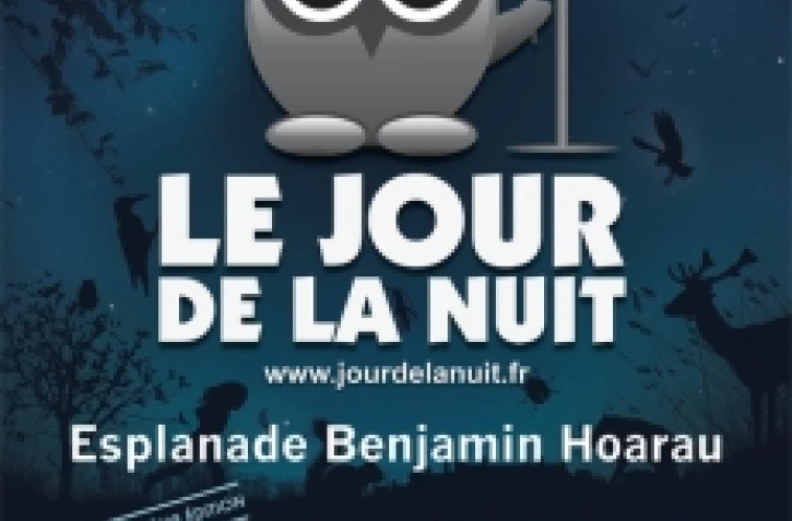 Affiche de la manifestation &quot;le jour de la nuit&quot;