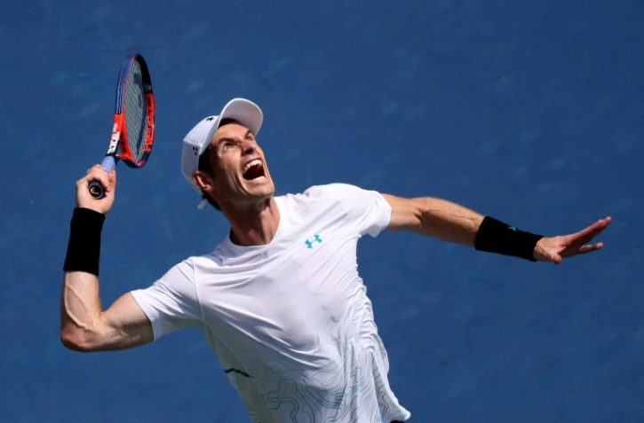 Andy Murray, le 13 août 2018 à Mason (Etats-Unis)