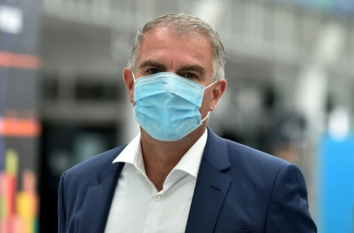 Carsten Spohr, le PDG de Lufthansa, à l'aéroport de Munich le 3 juin 2020