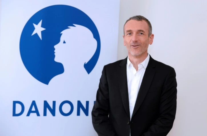 Le PDG de Danone, Emmanuel Faber, le 15 février 2017 à Paris