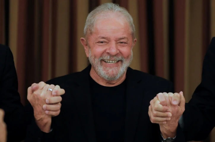 L'ancien président du Brésil, Luiz Inacio Lula da Silva, le 18 février 2020 à Brasilia