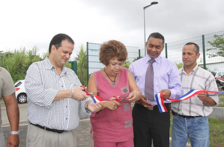 Jeudi 4 novembre 2010: Inauguration de la déchetterie de Commune Bègue (photo: DR)