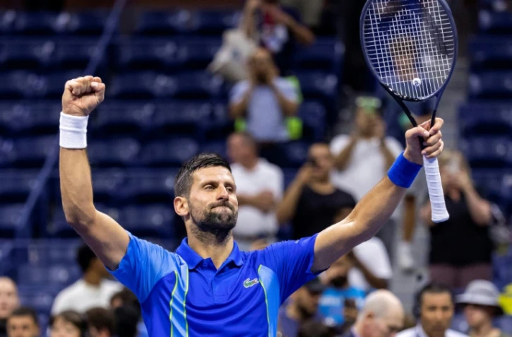 Le Serbe Novak Djokovic s'est qualifié pour le 2e tour de l'US Open de tennis en battant le Français Alexandre Müller le 28 août 2023 à New York