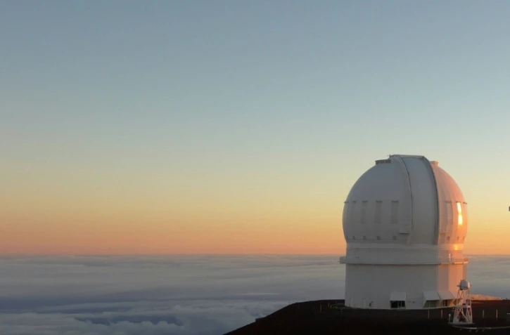 Photo fournie par le CNRS le 12 juillet 2016 de l'observatoire où a été détectée la planète naine 2015 RR245