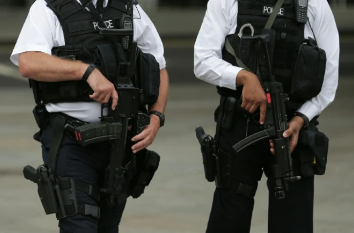 Des policiers à Londres le 4 août 2016 après l'attaque au couteau qui a fait un mort 