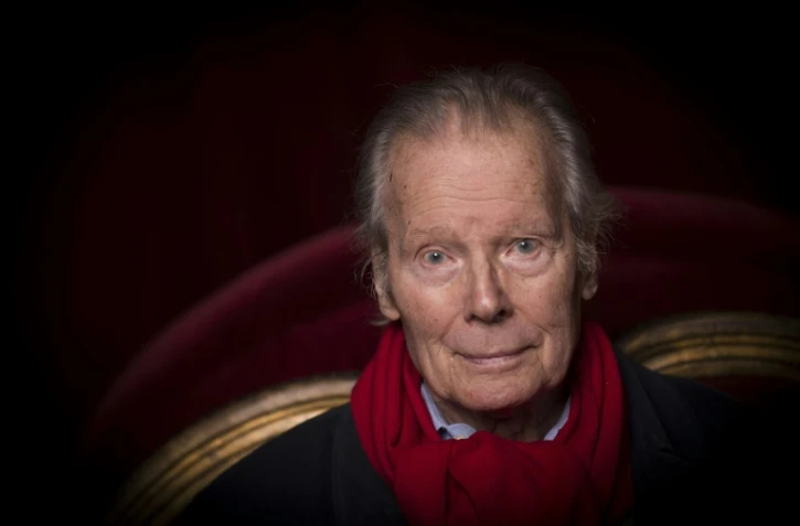 Jean Piat, à Paris le 22 jenvier 2016.