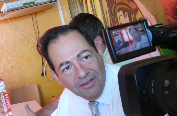 Jean-Luc Roméro, président des l'association des élus locaux contre le Sida (AELS) (Photo: Mounice Najafaly)