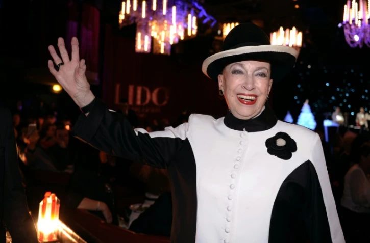 L'organisatrice de concours de beauté et ancienne présidente du comité Miss France, Geneviève de Fontenay le 10 décembre 2012 à Paris