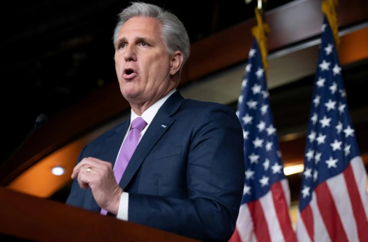 Le chef de la minorité républicaine à la Chambre des représentants Kevin McCarthy, à Washington le 5 décembre 2019