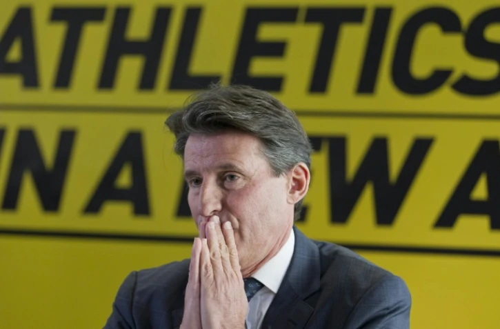 Le président de l'IAAF Sebastian Coe le 3 décembre 2014 à Londres