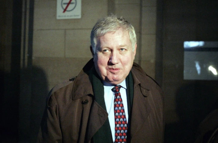 Gilles Ménage, ancien directeur de cabinet de François Mitterrand à Paris, le 23 février 2005