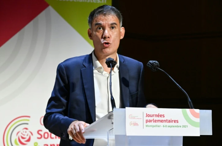 Olivier Faure le 7 septembre 2021 à Montpellier