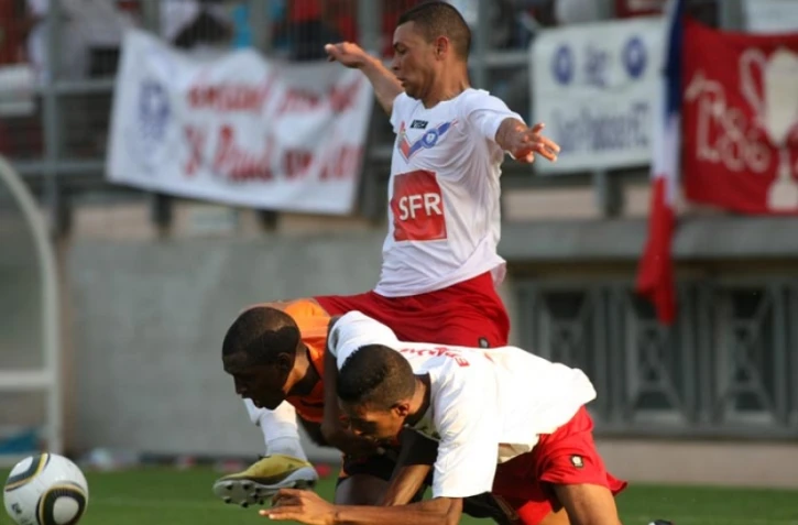 Photo d'archive finale de la coupe de france régionale  Saint-Paul-Saint-joseph