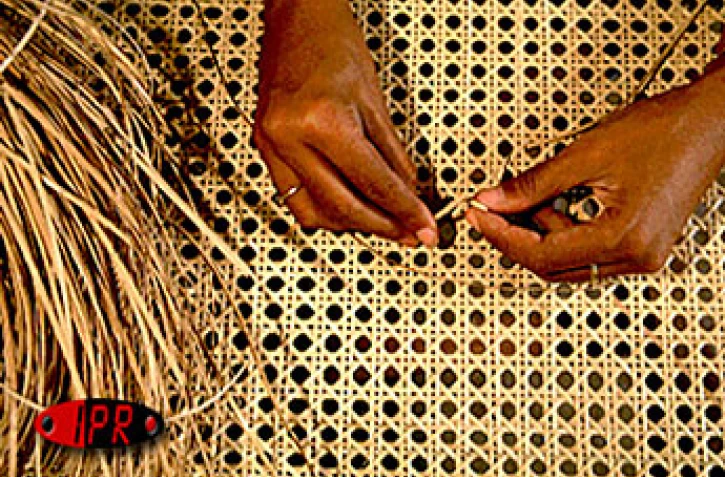 Travai de cannage (Photo archives)