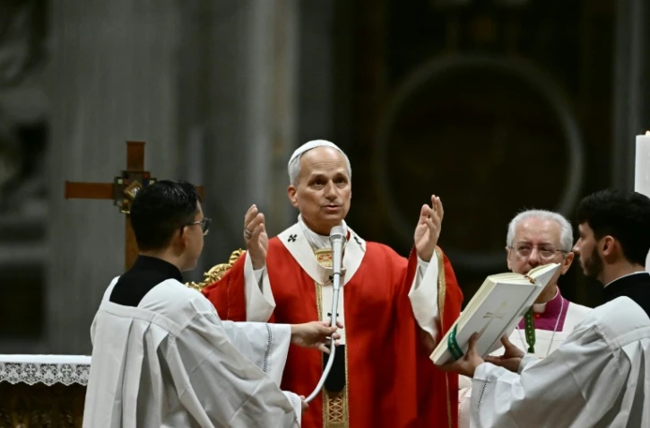 Le pape Léon XIV préside la messe pour l'inauguration de l'année académique des universités pontificales, le 8 octobre 2026 au Vatican