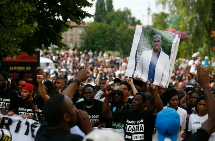 Marche en mémoire d'Adama Traoré le 22 juillet 2016 à Beaumont-sur-Oise