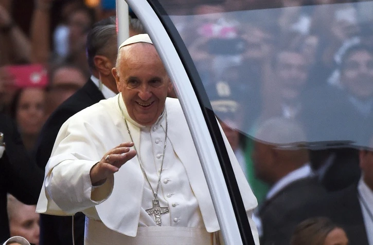 Le pape François le 24 septembre 2015 à New York