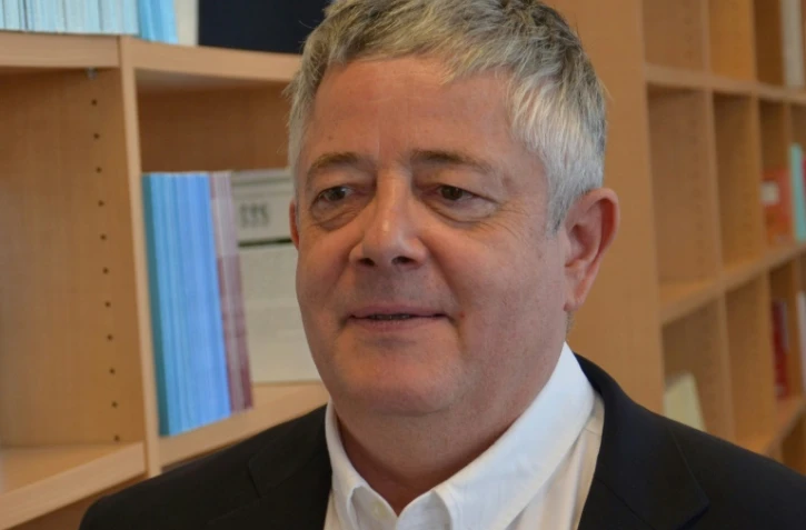 Photo fournie par l'Institut des Sciences Politiques datant du 31 août  2015 de Roland Marchal, chercheur français qui vient d'être libéré par l'Iran, le 21 mars 2020