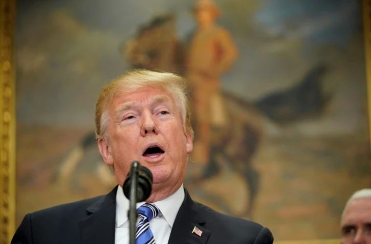 Donald Trump s'exprime sur les taxes à l'importation depuis la Maison Blanche le 8 mars 2018