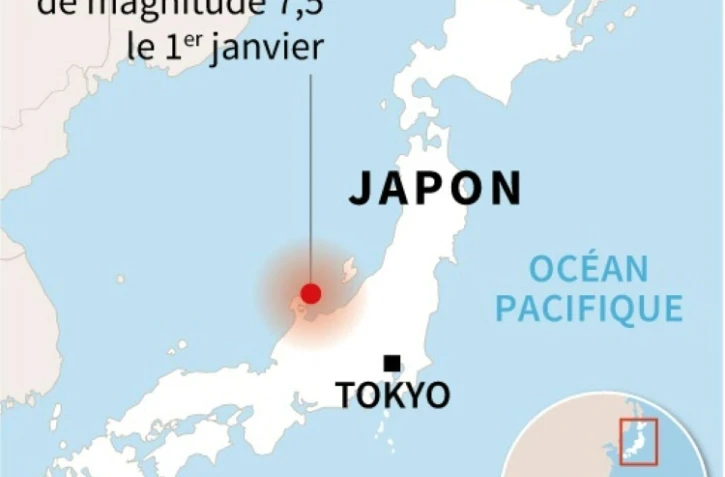 Séisme au Japon