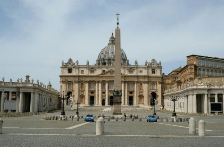 La basilique Saint-Pierre au Vatican, le 17 mai 2020
