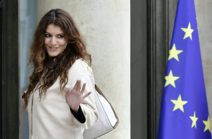 La secrétaire d'Etat chargée de l'Egalité entre les femmes et les hommes, Marlène Schiappa le 18 mai 2017 à l'Elysée
