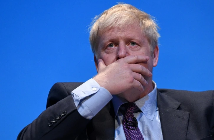 Le député conservateur Boris Johnson à Birmingham, dans le centre de l'Angleterre, le 22 juin 2019
