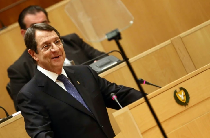 Le président de la République de Chypre Nicos Anastasiades, le 11 février 2016 à Nicosie