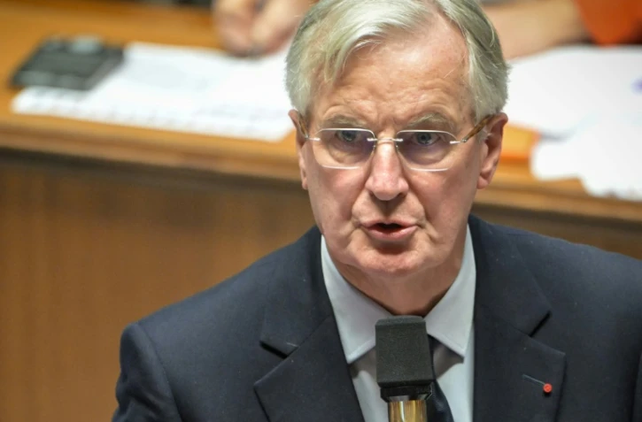 Le Premier ministre français Michel Barnier assiste à une séance de questions au gouvernement à l'Assemblée nationale, à Paris, le 26 novembre 2024