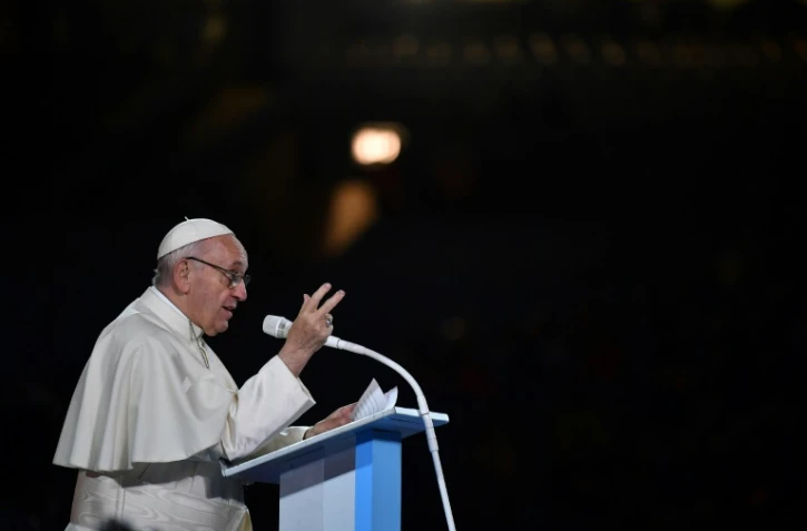 Le pape François anime le Festival des familles au Croke Park à Dublin, le 25 août 2018