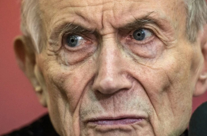 Le poète russe Evguéni Evtouchenko à Moscou, le 21 janvier 2015