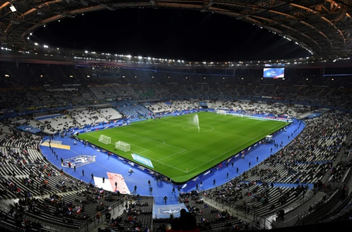Le Stade de France, basé au nord de Paris, ici le 11 novembre 2016, s'apprête à accueillir la finale de la Ligue des champions