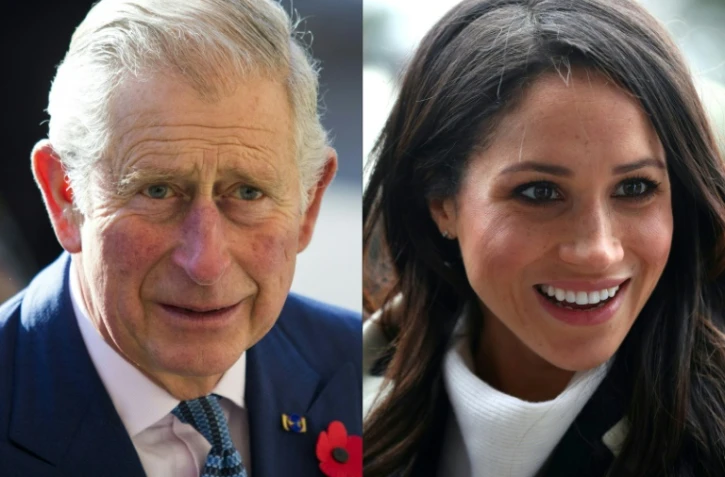 Le prince Charles et Meghan Markle le 2 novembre 2016 à Londres