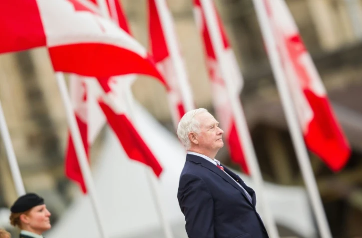 Le gouverneur général canadien David Johnston à Ottawa le 4 décembre 2015