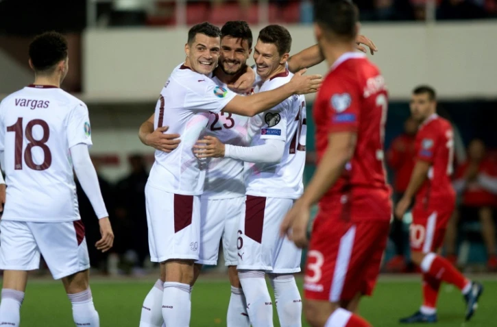 Euro-2020: ça passe pour la Suisse et le Danemark, ça roule pour l'Italie